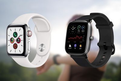 Duelo de titanes: Amazfit GTS vs Apple Watch Series 5