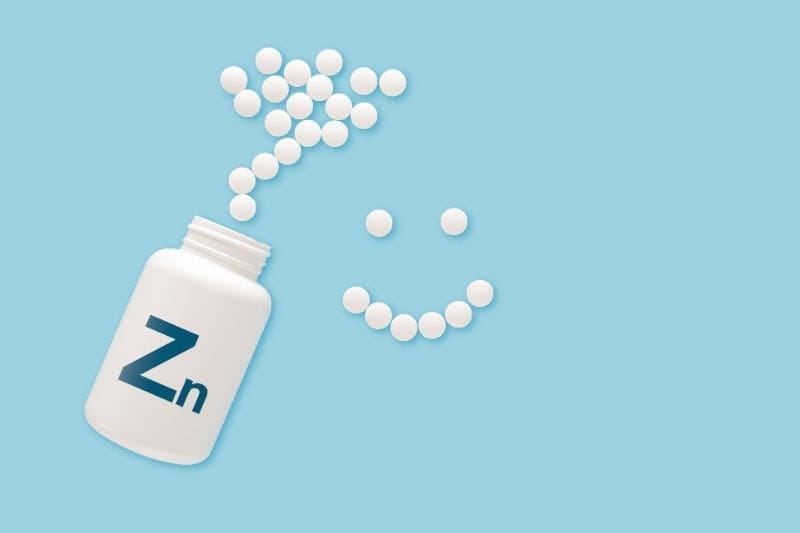 Tipos de suplementos de zinc