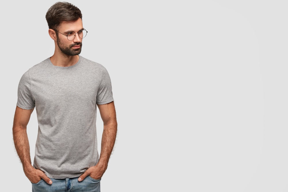 cortes ideales para playera gris