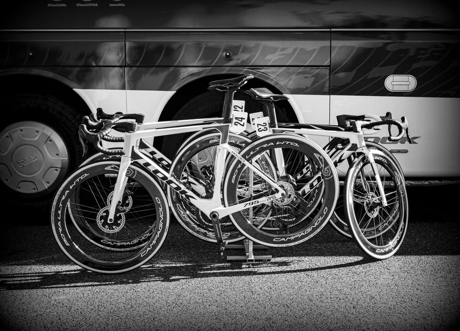 Bicicletas de carretera en evento deportivo