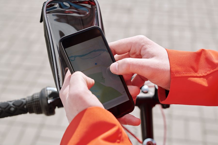 GPS para ciclismo y estilo de vida saludable