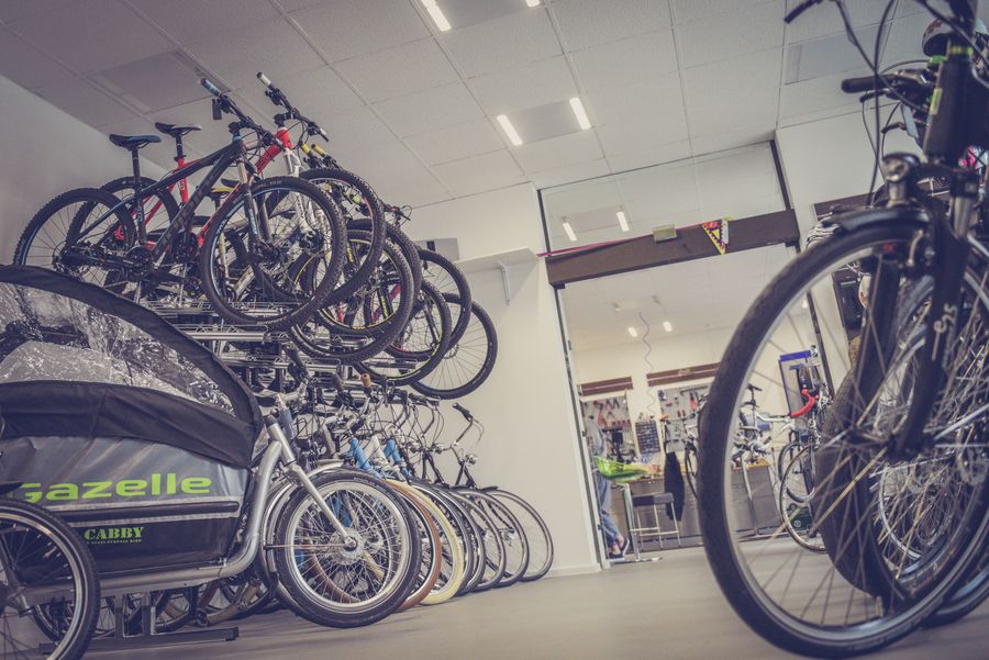 Tipos de bicicletas eléctricas variadas