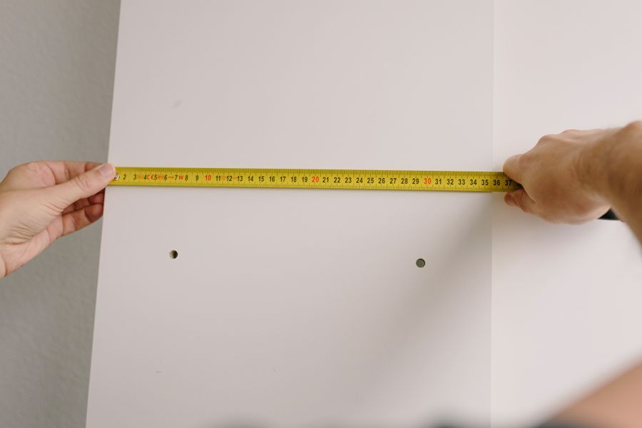 Cinta métrica para medir sillas