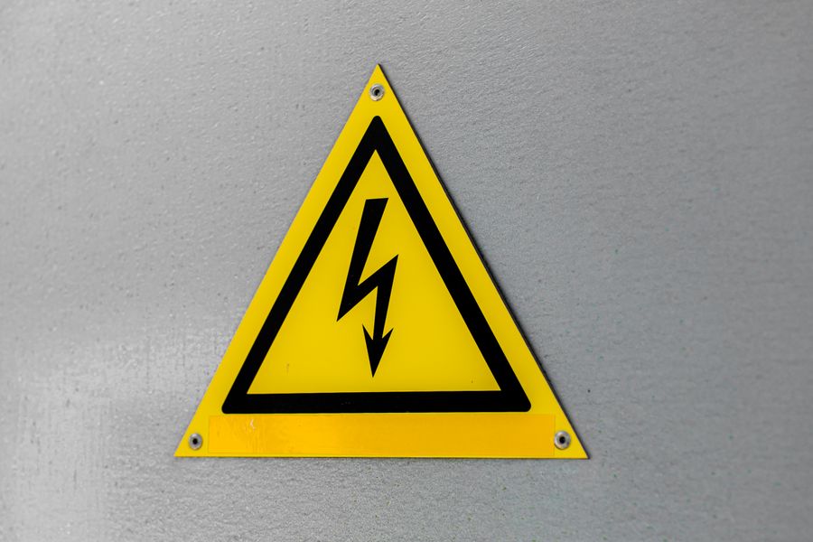 senal advertencia alto voltaje 2 Señal de advertencia de alto voltaje