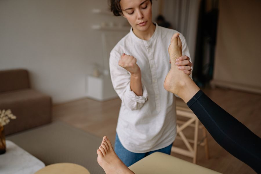 Terapia de masaje para pies